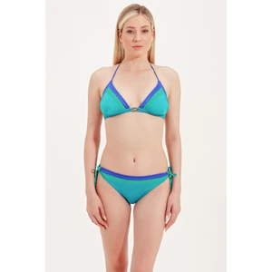 Yan Büzgülü Bikini Alt