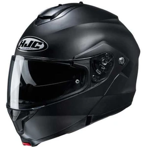 C91N Kask Semı Flat Siyah Çene Açılır Motorcu Kaskı