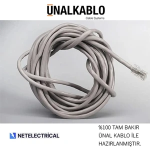 Ünal Kablo 70 Metre Cat6 - Internet Kablosu