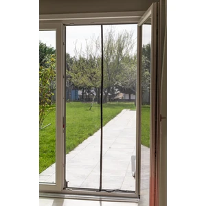 Fly Stop Mıknatıslı Kapı Sinekliği 105X210 cm Cırt Bantlıdır Siyah Tül