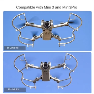 Djı Mini 3 Için Pervane Koruma Iniş Takımı Genişletilmiş Bacak Kanat Kapağı Bıçak Koruyucu Mini 3 Pro Aksesuarları (Yurt Dışından)
