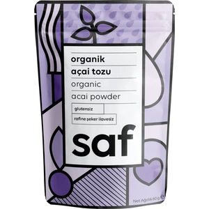 Saf Nutrition Organik Acai Tozu 60 gr