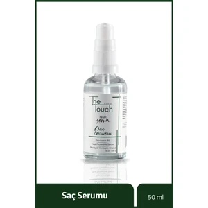 The Touch By Seda Altın Saç Serumu - Hair Serum Provitamin B5, Besleyici - Yenileyici - Onarıcı, Heat Protective Serum 50 ml