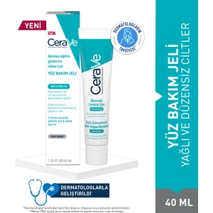Cerave Akneye Eğilim Gösteren Ciltler Için Yüz Bakım Jeli 40 ml