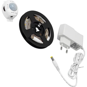 Powermaster Hareket Sensörlü Tek Kişilik Yatak Altı Şerit LED Aydınlatma 1.5 Metre Yatak Altı Mutfak Merdiven