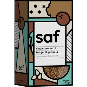 Saf Nutrition Hindistan Cevizli Ketojenik Granola, 200 gr x 2 Adet