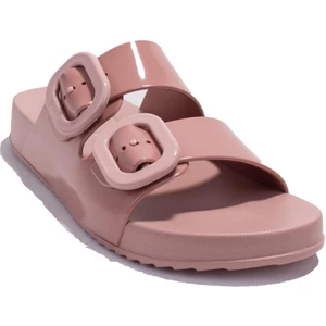 S10334 Habana Brillo Pembe Ortopedik Günlük Kadın Terlik