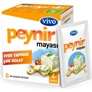 Peynir Mayası 4 * 1 gr