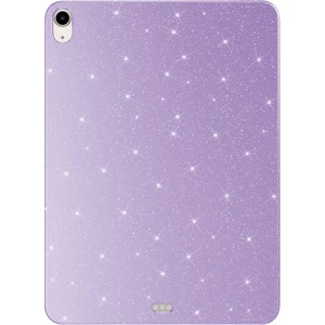 Megafox Teknoloji Apple iPad 10.9 2022 (10.nesil) Uyumlu Tablet Kılıfı Koton Case Simli Parlak Kapak, Lila