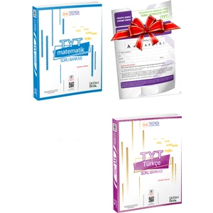 ÜçDörtBeş Yayınları TYT Matematik - Türkçe Soru Bankası - TYT Türkiye Geneli Deneme