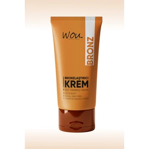 SPF 50+ Bronzlaştırıcı Güneş Kremi 50 ml – Yüz ve Vücut İçin Anında Bronzluk ve Yoğun Nemlendirme