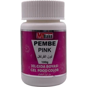 My Bake Jel Gıda Boyası Pembe 100 gr