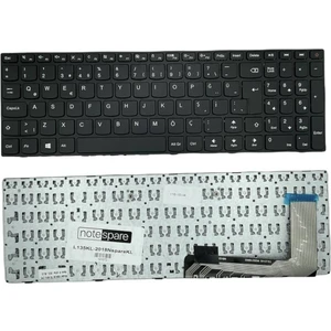 Lenovo ile Uyumlu V110-17IKB Type 80V2, V110-17ISK Type 80VM Notebook Klavye Siyah Tr