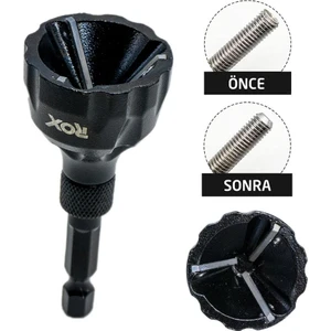 Rox 1097 Bits Saplı Matkaba Takılır Çapak Alma Aparatı 3-20 mm