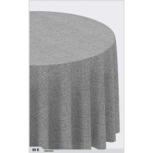 Pvc Silinebilir Muşamba Yuvarlak Masa Örtüsü Çap 140CM
