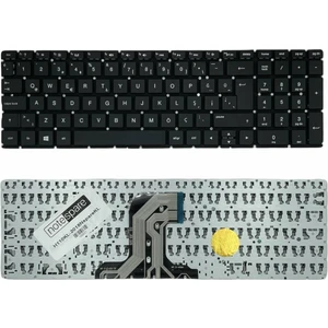 Hp ile Uyumlu 15-AF007NT, 15-AF012NT, 15-AF013NT, 15-AF100NT Notebook Klavye Siyah Tr