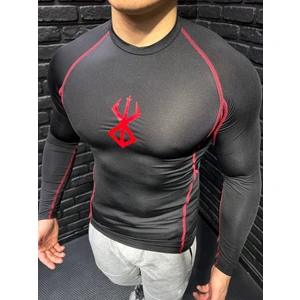 Berserk Anime Compression Tişört Uzun Kollu Spor Body