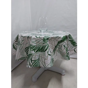 Pvc Silinebilir Muşamba Yuvarlak Masa Örtüsü Çap 140CM