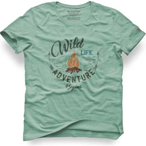Wild Life Adventure Tasarım T-Shirt