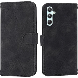 BDT Boutique Samsung Galaxy Filp 5g Pu Deri Kapak Için Kickstand Bilek Kayışı (Yurt Dışından)