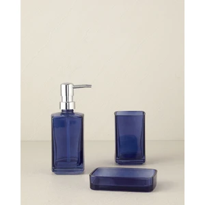 English Home Gloria Cam Banyo Seti Mavi