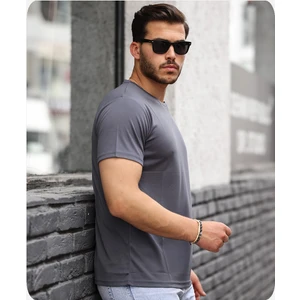 Spor Life Mens Style Mikro Sıfır Yaka T-Shirt