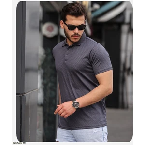 Spor Life Mens Style Polo Yaka Desenli Tişört