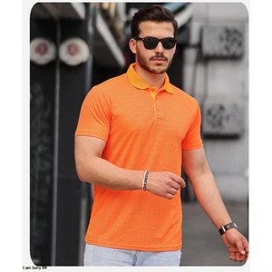 Spor Life Mens Style Polo Yaka Desenli Tişört