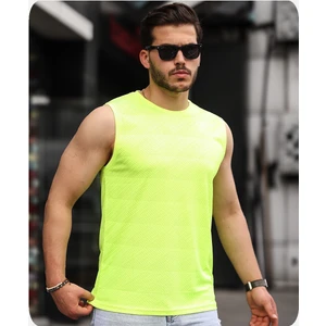 Spor Life Mens Style Mikro Baskılı Desenli Sporcu T-Shirt