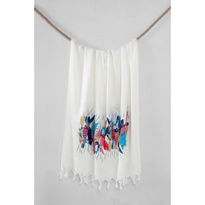 Bambu Baskılı Peştemal Banyo Havlusu