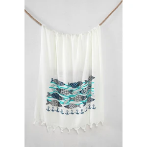 Bambu Baskılı Peştemal Banyo Havlusu