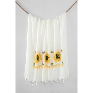 Bambu Baskılı Peştemal Banyo Havlusu