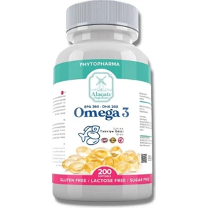 Omega 3 Epa 240 Dha 360 200 Yumuşak Kapsül Softgel 1300 Mg