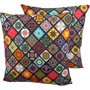 Dekoratif Kırlent Kılıfı  2'li Set Yumuşak Dokulu Kırlent  Kırlent