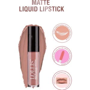 Mat Likit Ruj 01 /  Matte liquid Lipstick 01