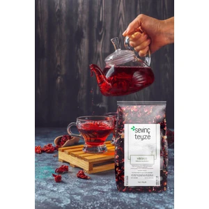 Organik Teyze Sevinç Teyze Hibisküs, Bamya Çiçeği, Mekke Gülü, Nar Çiçeği, Hibiscus Sabdariffa 50 gr
