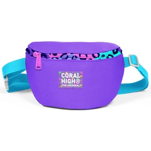 Coral High Mor Leopar Desenli Bel Çantası 11540