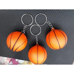 Herşey Nota Basketbol Topu Basketçi Anahtarlık 1 Adet