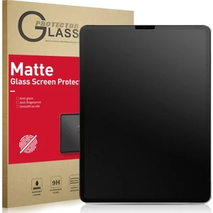 Apple iPad Pro 11 2. Nesil  Yansıma Önleyici Yüksek Darbe Emici Mat Temperli Ekran Koruyucu Cam - Kutulu  A2228 A2068 A2230