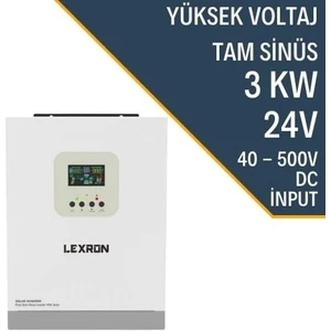 Lexron® 3kw Hv Mppt 40-500 Pv Input Akıllı Inverter EA94016247