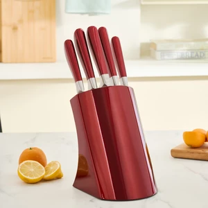 Flash Red 6 Parça Standlı Bıçak Seti