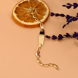 ÇGK KUYUMCULUK Araba Altın  Çocuk Künyesi KNY007