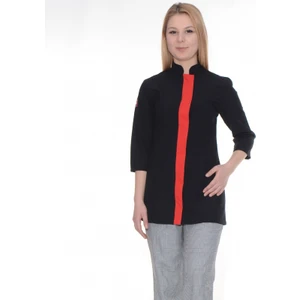 Aşçı Ceketi Bayan Siyah