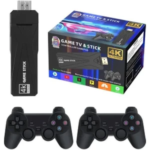Byoztek GT65 4K Ultra Hd Android Tv Box Game Stick 10000+ Oyun 64 GB