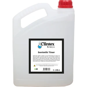 Clintex Kimya Sentetik Tiner 2.5 kg (3 Lt)