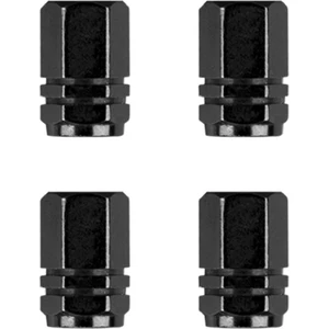 AS-A11 Siyah/gümüş Metal Lastik Sibop Kapağı - 35743