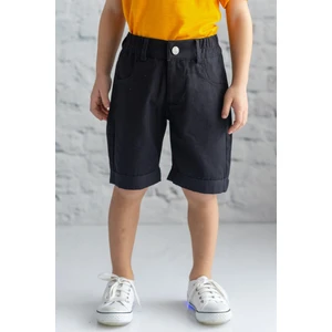 Erkek Çocuk Gabardin Düz Şort