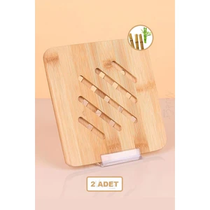Bambu Lüx Kare Nihale 2'li (2 Adet)