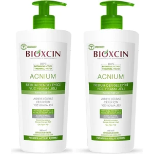Acnium Sebum Dengeleyici Yüz Yıkama Jeli 2 x 500 ml