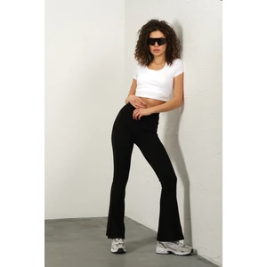 Sezonluk Ispanyol Paça Çelik Örme Toparlayıcı, Fit And Flare, Tayt